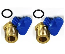 2x Manifold Drain Plug Kit Fit For GM Volvo Penta RO: 479956 4.3 5.0 5.7 7.4 8.2