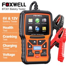 Foxwell Bt301 Automotive Battery Load Tester 6v 12v Battery Analyzer Soh Soc