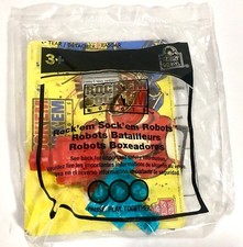 Wendy's Kid's Meal Toy Rock' Em Sock' Em Robots 2007