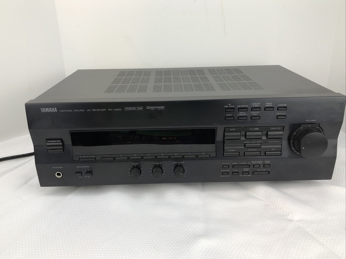 YAMAHA RX-V493 AV Stereo Natural Sound Receiver Tuner Cinema DSP
