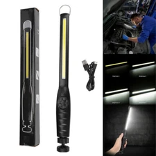 2Pack COB LED USB Rechargeable Work Light Inspection Lamp Magnetic with Gift Box