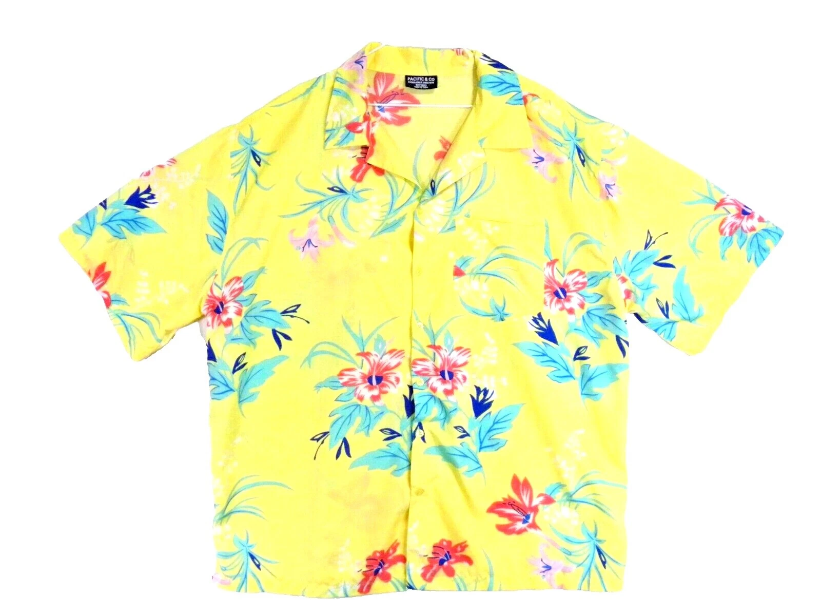 Poliéster Hawaiian Vintage Casual Shirts for Men