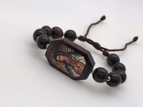 pulsera Cafe-De Virgen De Guadalupe Para Protecion - 第 1/3 張圖片