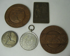 Alte Sport Laufen Gehen Medaillen Athletik Klub Berlin Marathon 1923 - 27