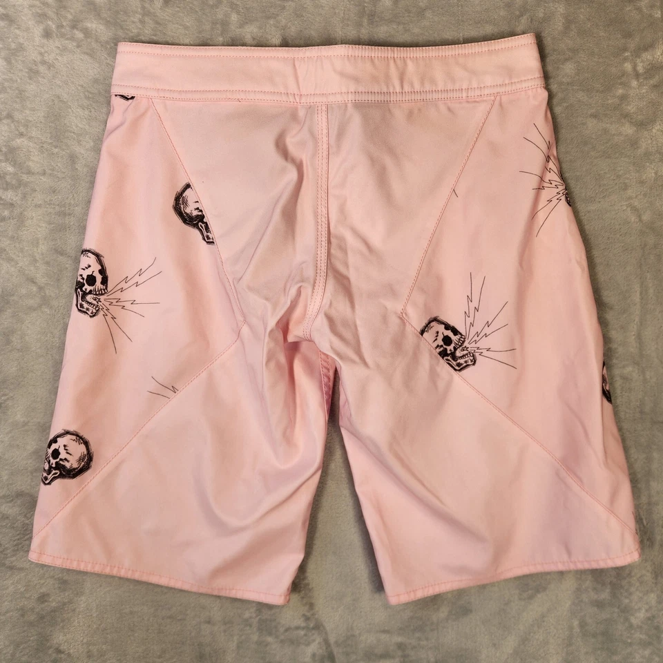 Шорты женские Alpinestars размер 3 розовые черепа плавательная доска серфинг коньки пляж - Изображение 2 из 4
