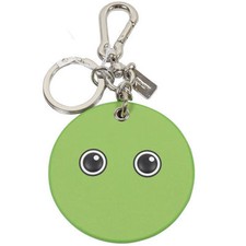NWT COACH EMOJI GOOGLY BAG CHARM KEY CHAIN F65829