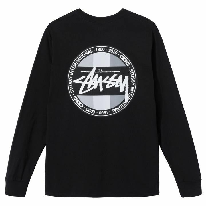 cdg stussy tee
