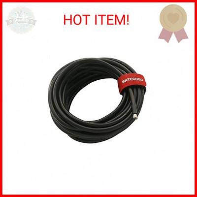 BNTECHGO 10 Gauge Silicone Wire Black 20 ft Ultra Flexible 10 AWG Stranded Tinne