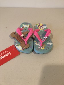 havaianas unicorn flip flops