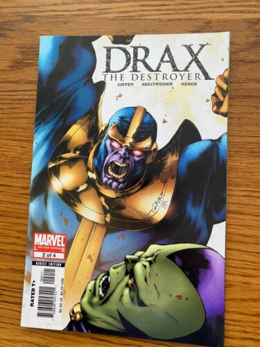DRAX THE DESTROYER  #2  Marvel 2005  "Illegal Aliens" THANOS  Giffen  VF/NM - Picture 1 of 4