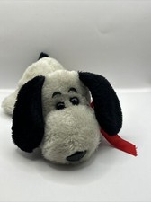 RARE VTG 1978 Russ Berrie Co Roscoe Grey Beagle Hound Dog Plush Stuffed Animal