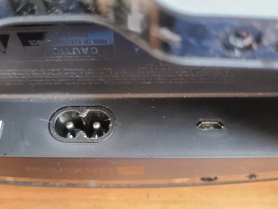 ORIGINAL!! JBL LINK VIEW SMART SPEAKER PASSIVE RADIATOR BACK COVER CHARGING PORT - Image 3 of 4