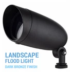 SF76/646 PAR20 LANDSCAPE FLOOD 1-LIGHT Modern Outdoor Dark Bronze 6.25" Fixture