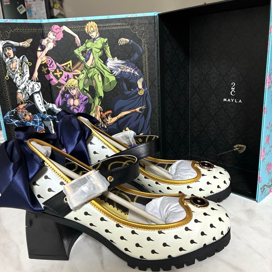 Mayla JoJo's Bizarre Adventure Golden Wind Pumps Bucci 7.5US