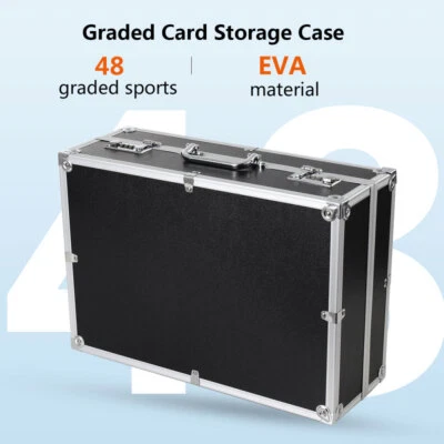 Graded Card Storage Case Trading Card Box Card Holder Divider Collector PSA BGS