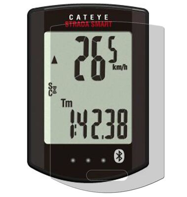3x Schutzfolie für Cateye Strada Smart Antireflex Displayschutzfolie Antifingerp