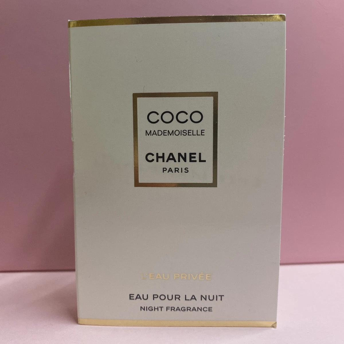 2X CHANEL COCO MADEMOISELLE L'EAU PRIVEE EAU POUR LA NUIT SAMPLE SPRAY VIALS