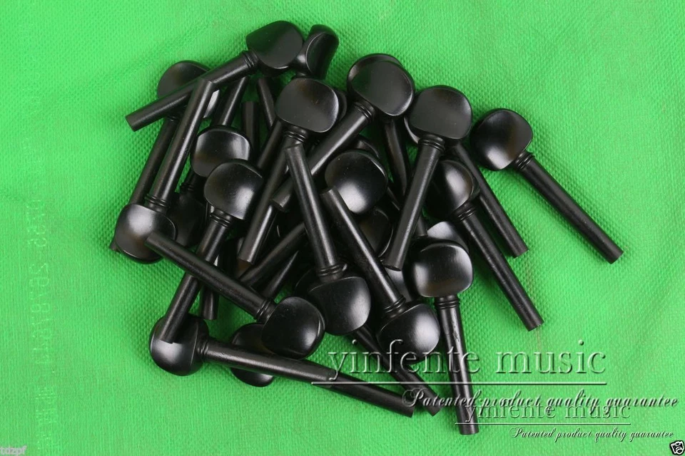 1 set (4pcs) Viola Peg 16 Inch Ebony Wood Full Size Viola Accessory - Image 2 of 3