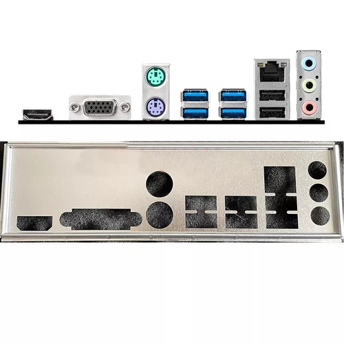 Shield I/O IO Backplate For MSI A520M PRO-VH Motherboard