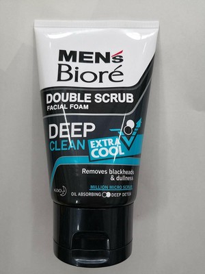 biore double scrub
