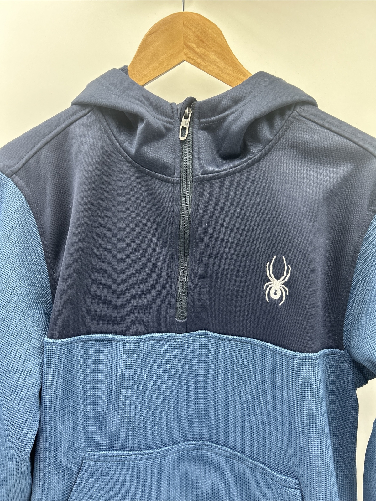 Spyder Pullover Navy BlueThermal Pullover 1/4 Zip… - image 2