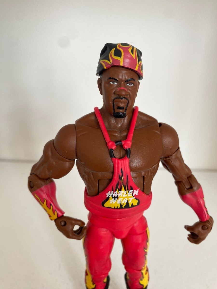 スポーツ WWE Elite Harlem Heat Booker T StevieRay WWE Booker T & Stevie Ray Harlem Heat Elite Series 46
