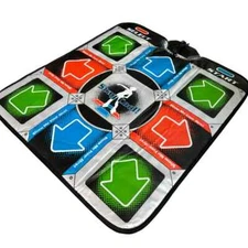 USB Dance Pad Mat, StepMania, Dance Dance Revolution, Pump It Up, PC, Mac, Linux