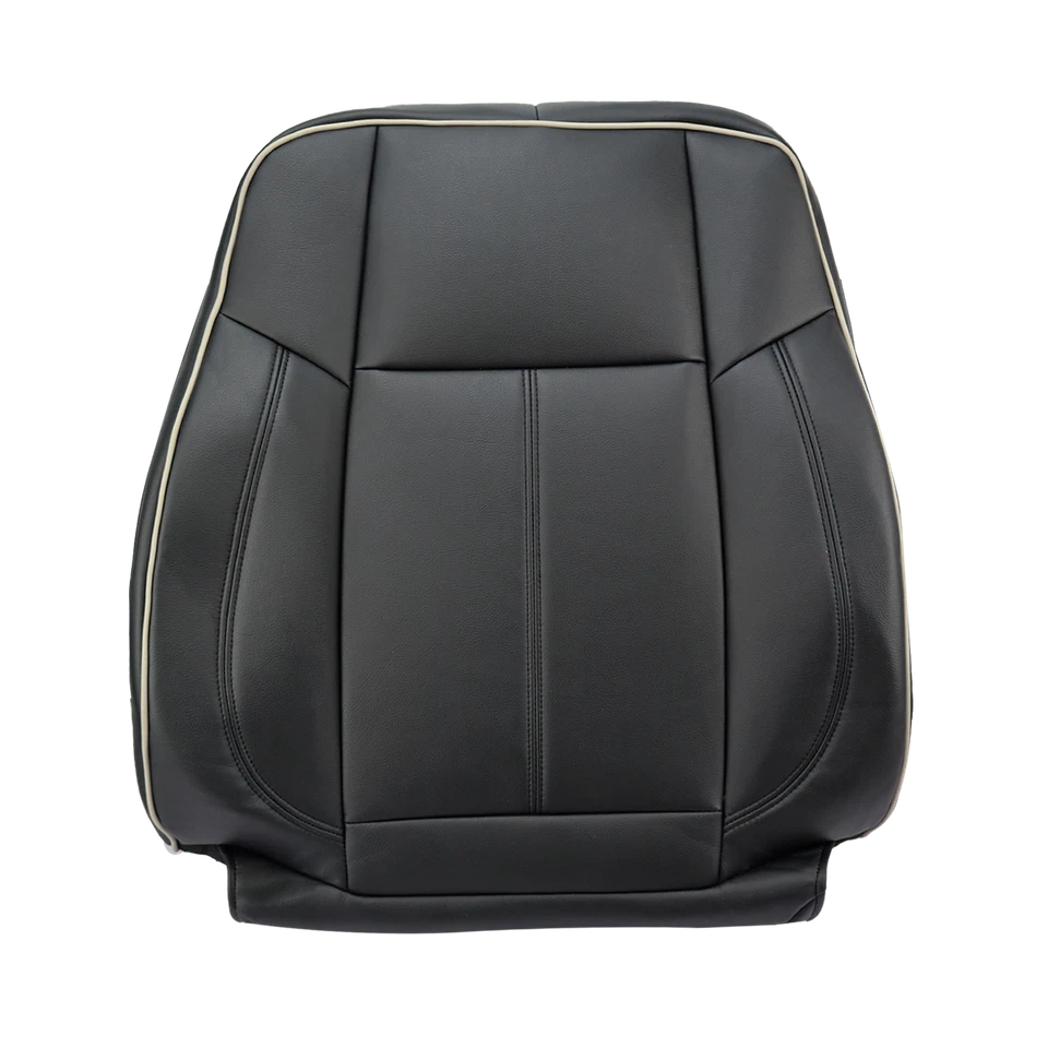 Hummer H3 For 2006 - 2010 Driver Passenger Side Bottom & Top Seat Cover Black - Image 2 of 4