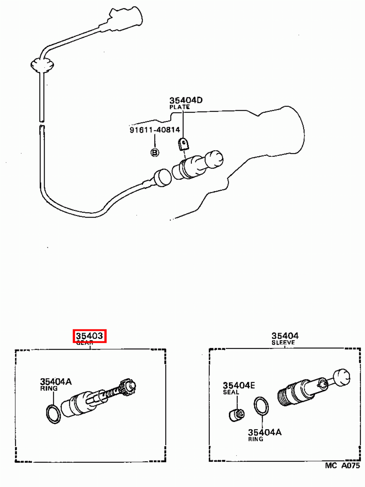Genuine Toyota LandCruiser FJ55 FJ43 FJ40 BJ74 BJ73 Speedo Driven Gear