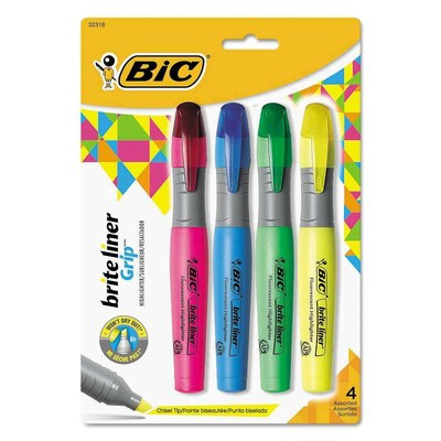 Bic atlantis mtl 0.7mm pcl fshn 4pk mpagmap41blk (070330423633)