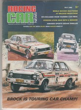 Racing Car News 1980 Jul MG Monaco GP Oran Park Winton Adelaide Amaroo Wannaroo 