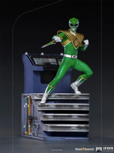 Mighty Morphin Power Rangers 1/10 Scale Figure Green Ranger - Afbeelding 1 van 4