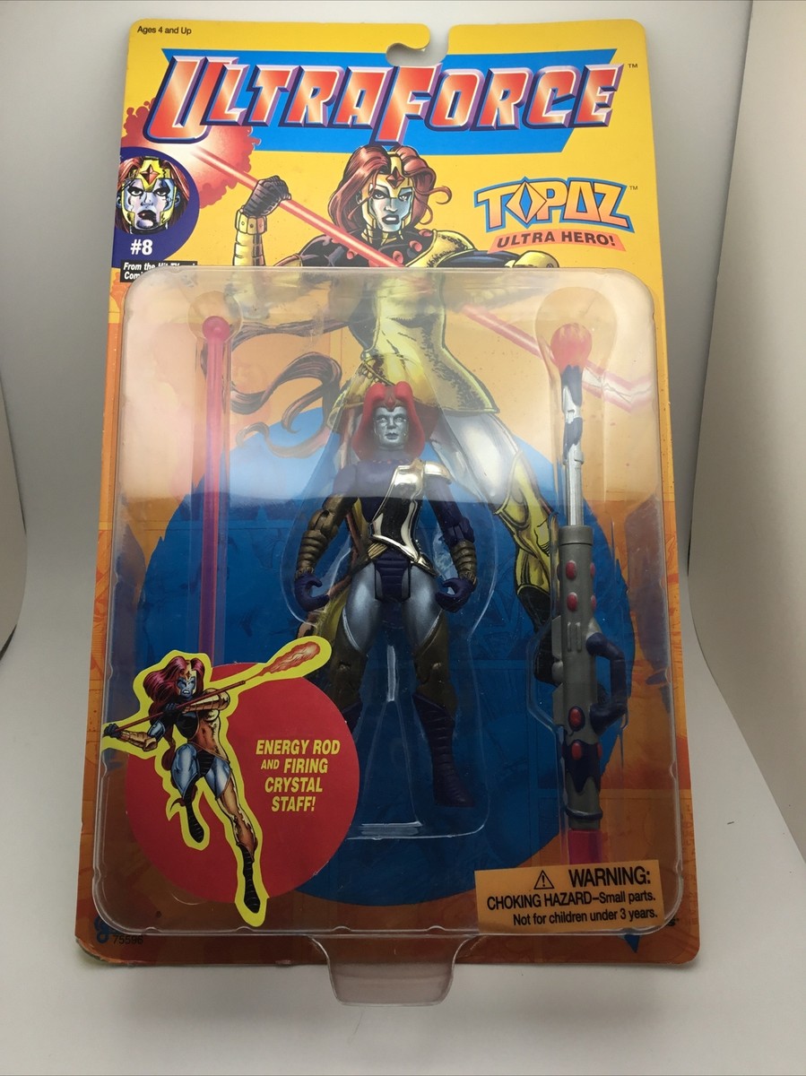 New 1995 Galoob UltraForce Topaz Ultra Hero Action Figure | eBay