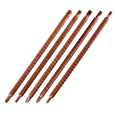 Double End Adjustable Screwdriver Bit Phillips Slotted Hex Hex Shank 180mm
