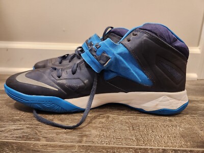 Nike LeBron Zoom Soldier 7 TB Midnight Navy/Blue Basketball Mens