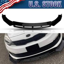 For Kiario Hatchback Sedan Front Bumper Lip Spoiler Splitter Diffuser Usa