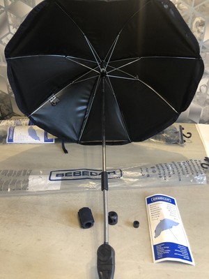 New Bebecar Sun Parasol Black Fits Ip Op Other Bebecar Pushchairs Ebay
