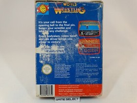 Tecmo WORLD WRESTLING Nintendo NES 8 Bit PAL A GBR - Complete