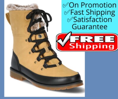 Ozark Trail Women's SIZE 7 Winter Boots Color Wheat