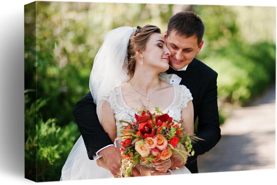 Impresiones en lienzo enmarcadas personalizadas con tus fotos-arte personalizado de imagen a lienzo Foto 3 de 4