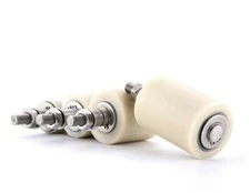 NSEE MT Stainless Steel Guide Nylon Slide Gate Door Rollers Sealed Bearing Fence