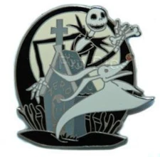 NIGHTMARE Disney Pin 64035 NBC Before Christmas Starter Jack Doghouse Zero