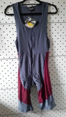 Vintage KHS Bikes USA Radfahren Nylon Shorts mit Reißverschluss Träger gepols... - Bild 1 von 4