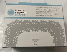 Martha Stewart Crafts Frame Boarder Punch Cartridge  BLOSSOM - NIB