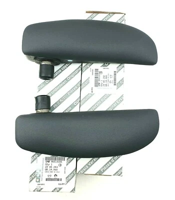 2x Originale Opel Armlehnen Satz Links Rechts Vinyl Combo D Kasten, FIAT Doblo - Bild 1 von 4