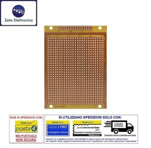 Basetta Millefori Scheda Tecnica Basetta Millefori In Vetronite 5x7 Cm - Ramata Monofaccia Per Circuiti PCB Scheda Elettronica Prototyping - Foto 6