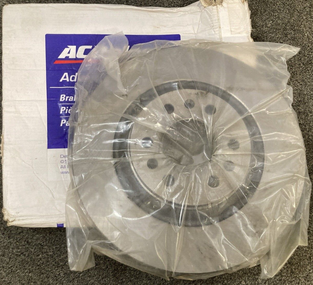 NEW GENUINE ACDELCO 18A1754A Brake Rotor ADVANTAGE FRONT GM 19241906