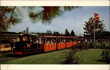 Lego Train Legoland Billund Denmark vintage postcard u540