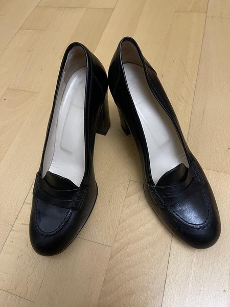 Women Navyboot Heels Black 37