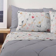 Lenzuola in cotone completo matrimoniale Bassetti PORTULACA G1